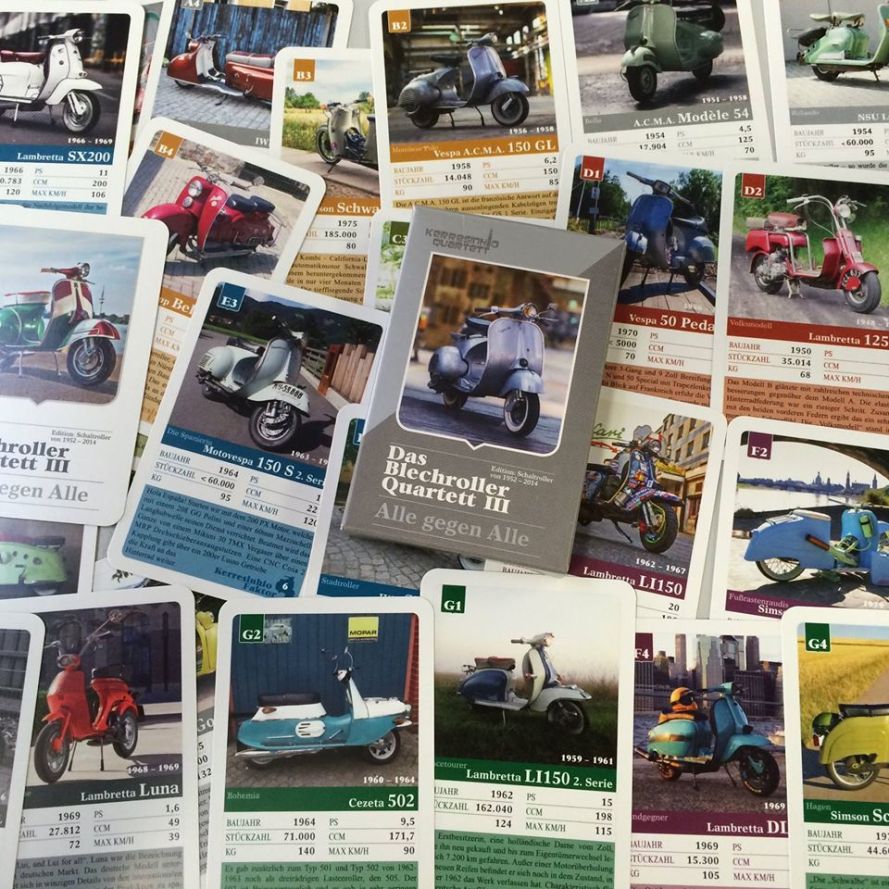 Quartett Kerresinhio - Vespa 150 GL 1958
