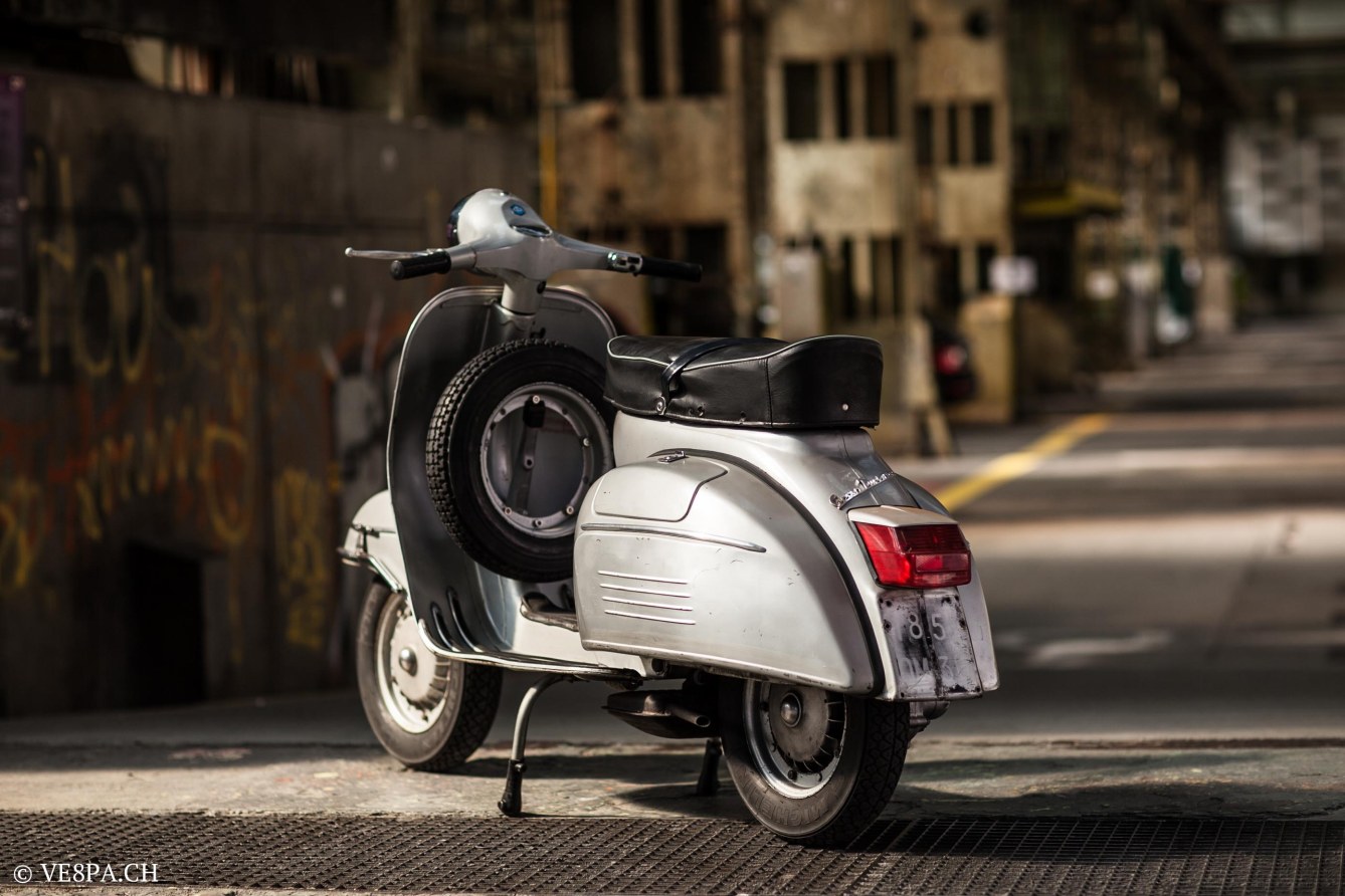 Vespa GTR 125, wie Vespa TS, Vespa Rally, Vespa SS 180, O-Lack, Original - VE8PA.CH - (14 von 66)