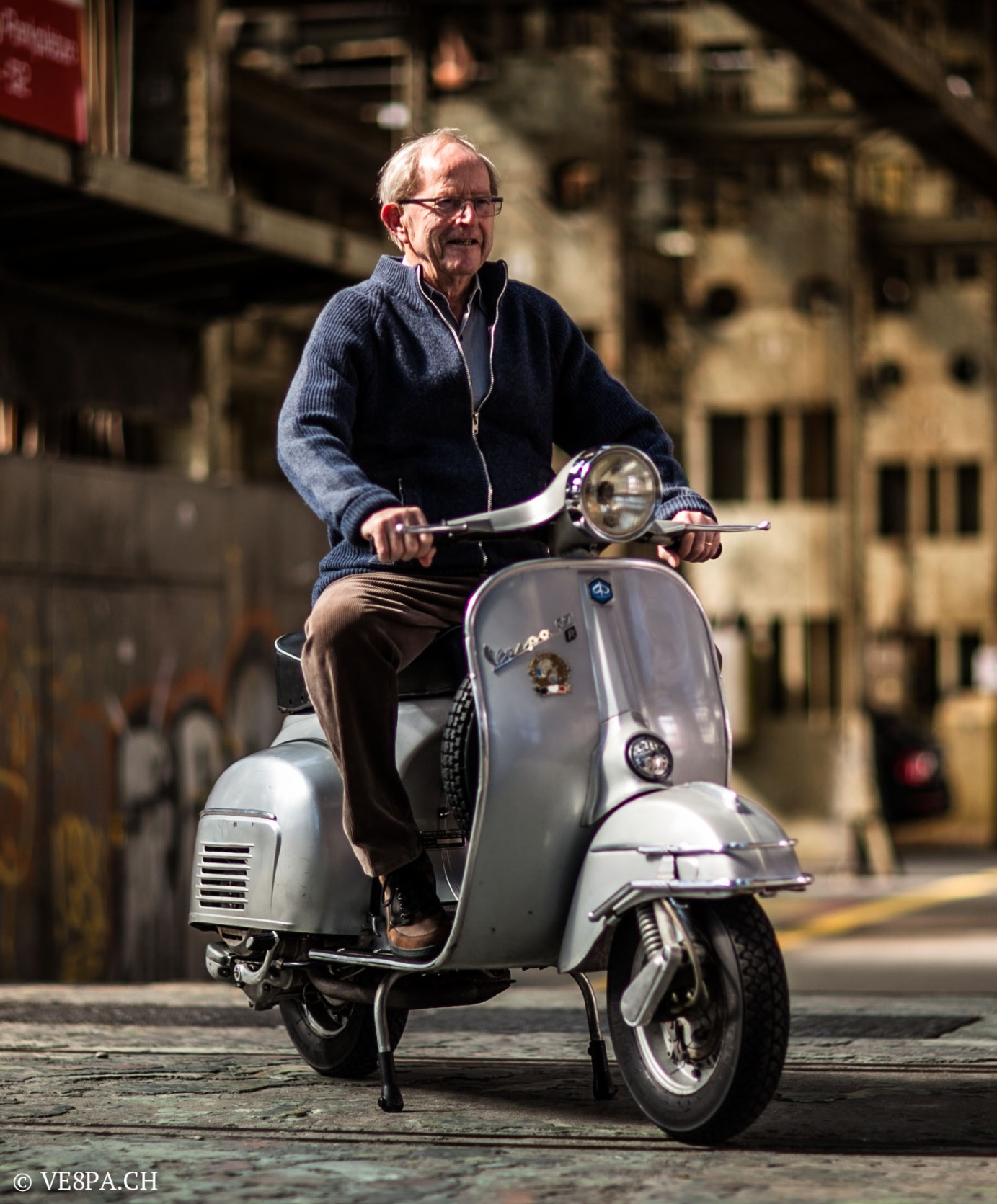 Vespa GTR 125, wie Vespa TS, Vespa Rally, Vespa SS 180, O-Lack, Original - VE8PA.CH --3