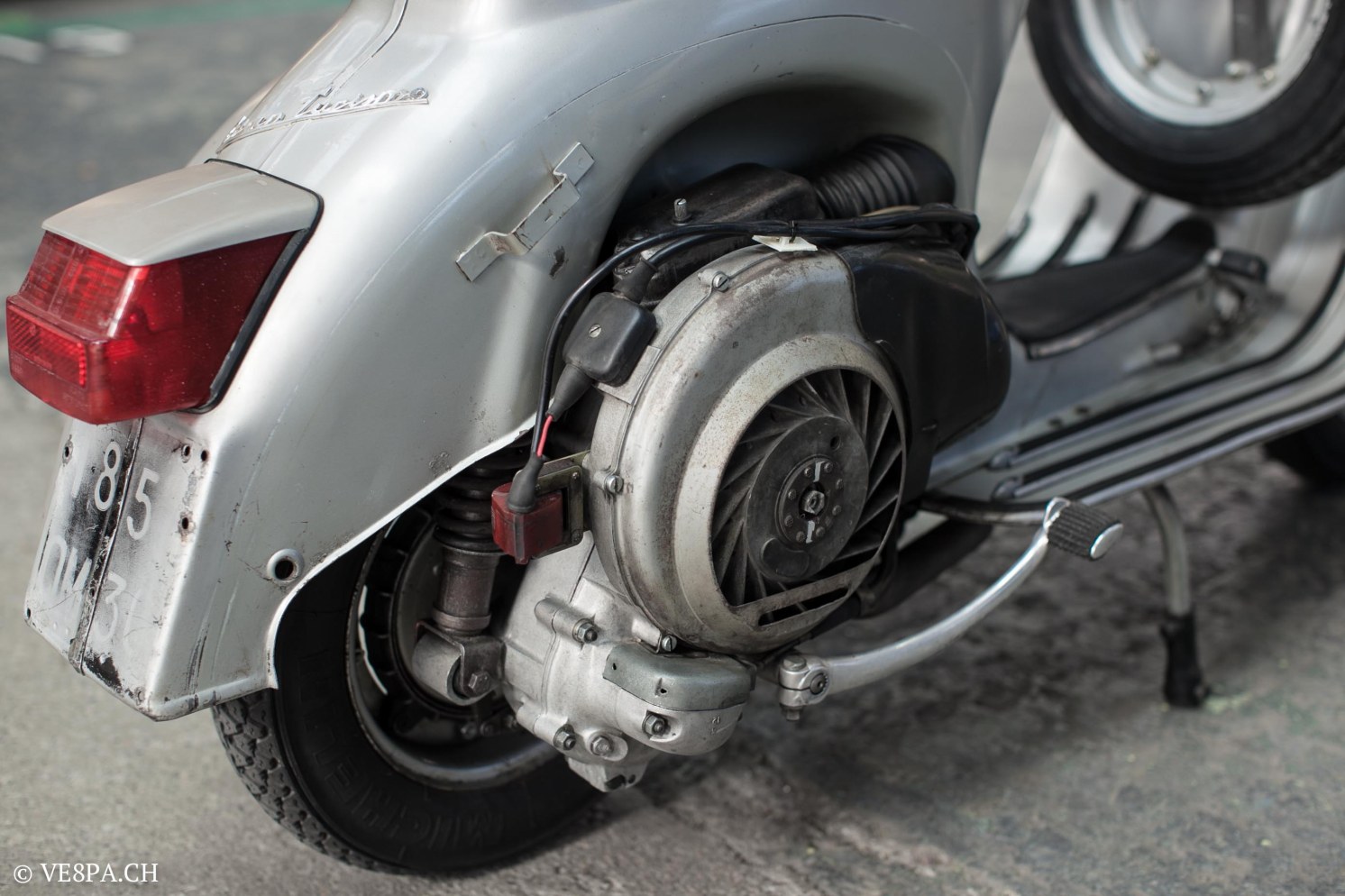 Vespa GTR 125, wie Vespa TS, Vespa Rally, Vespa SS 180, O-Lack, Original - VE8PA.CH - (38 von 66)