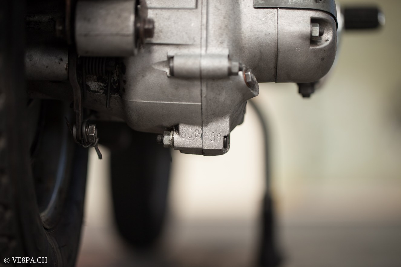 Vespa GTR 125, wie Vespa TS, Vespa Rally, Vespa SS 180, O-Lack, Original - VE8PA.CH - (43 von 66)