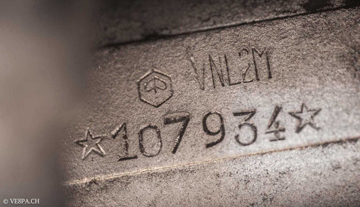 Vespa GTR 125, wie Vespa TS, Vespa Rally, Vespa SS 180, O-Lack, Original - VE8PA.CH - (61 von 66)