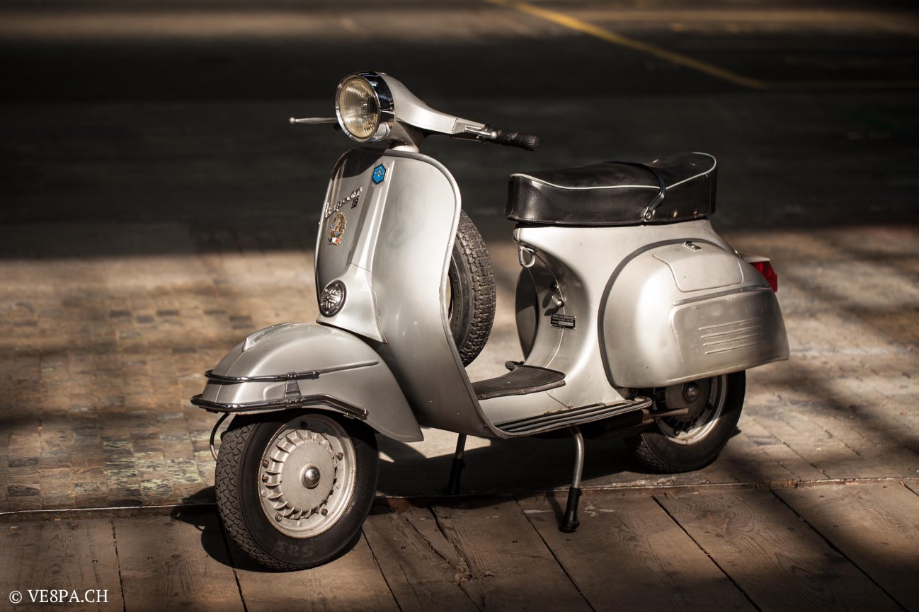 Vespa GTR 125, wie Vespa TS, Vespa Rally, Vespa SS 180, O-Lack, Original - VE8PA.CH - (63 von 66)