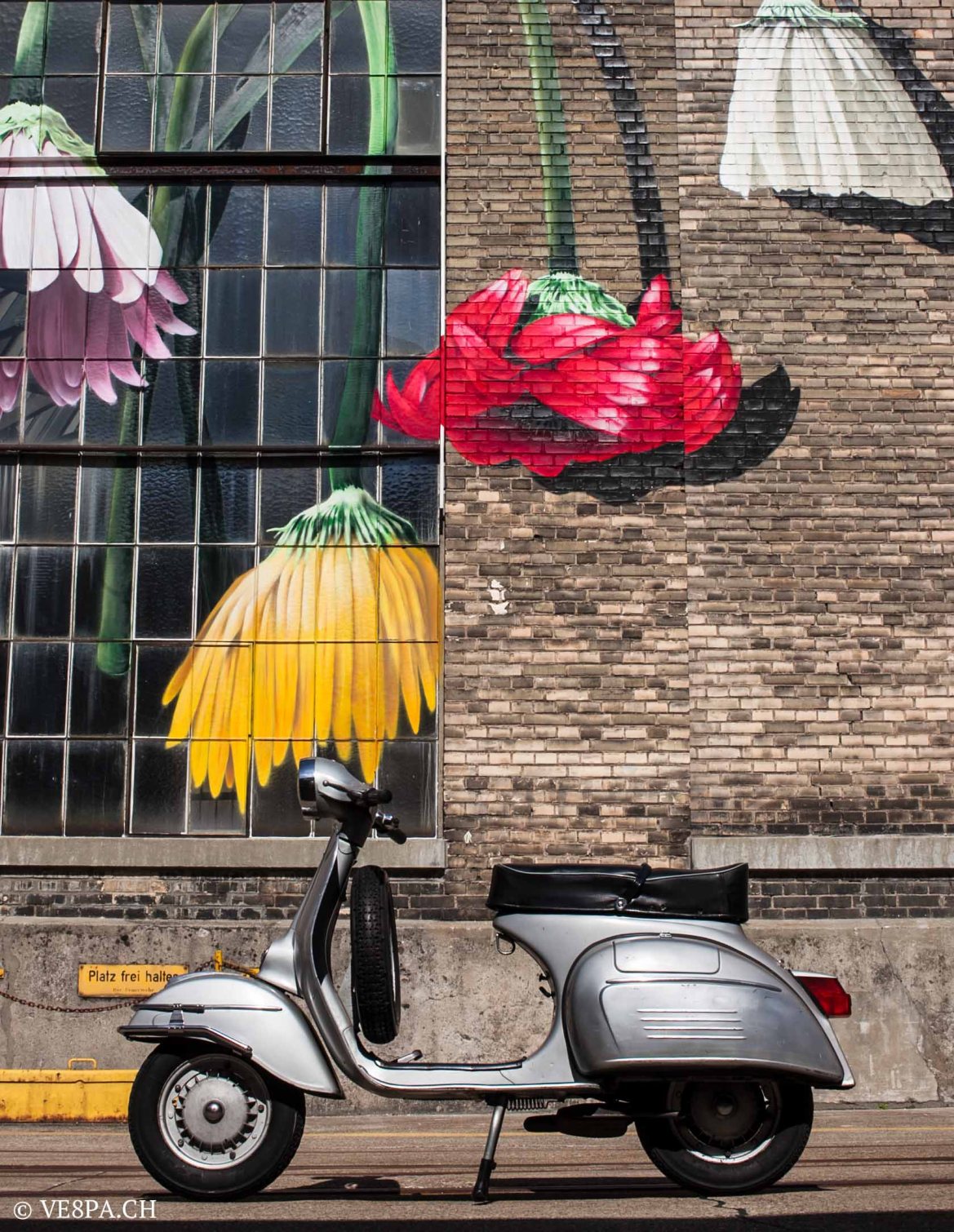 Vespa GTR 125, wie Vespa TS, Vespa Rally, Vespa SS 180, O-Lack, Original - VE8PA.CH -