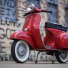 Vespa GTR (Gran Turismo) 125, Rosso Corallo, Jg. 1972, im O-Lack, original Zustand –&nbsp;VE8PA.CH-104