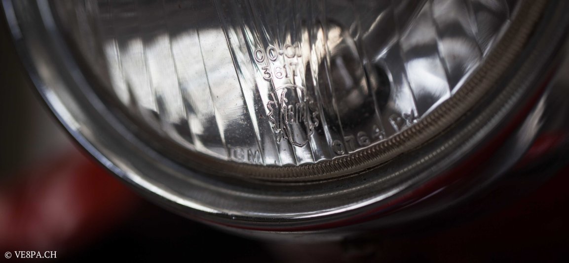 Vespa GTR (Gran Turismo) 125, Rosso Corallo, Jg. 1972, im O-Lack, original Zustand - VE8PA.CH-53