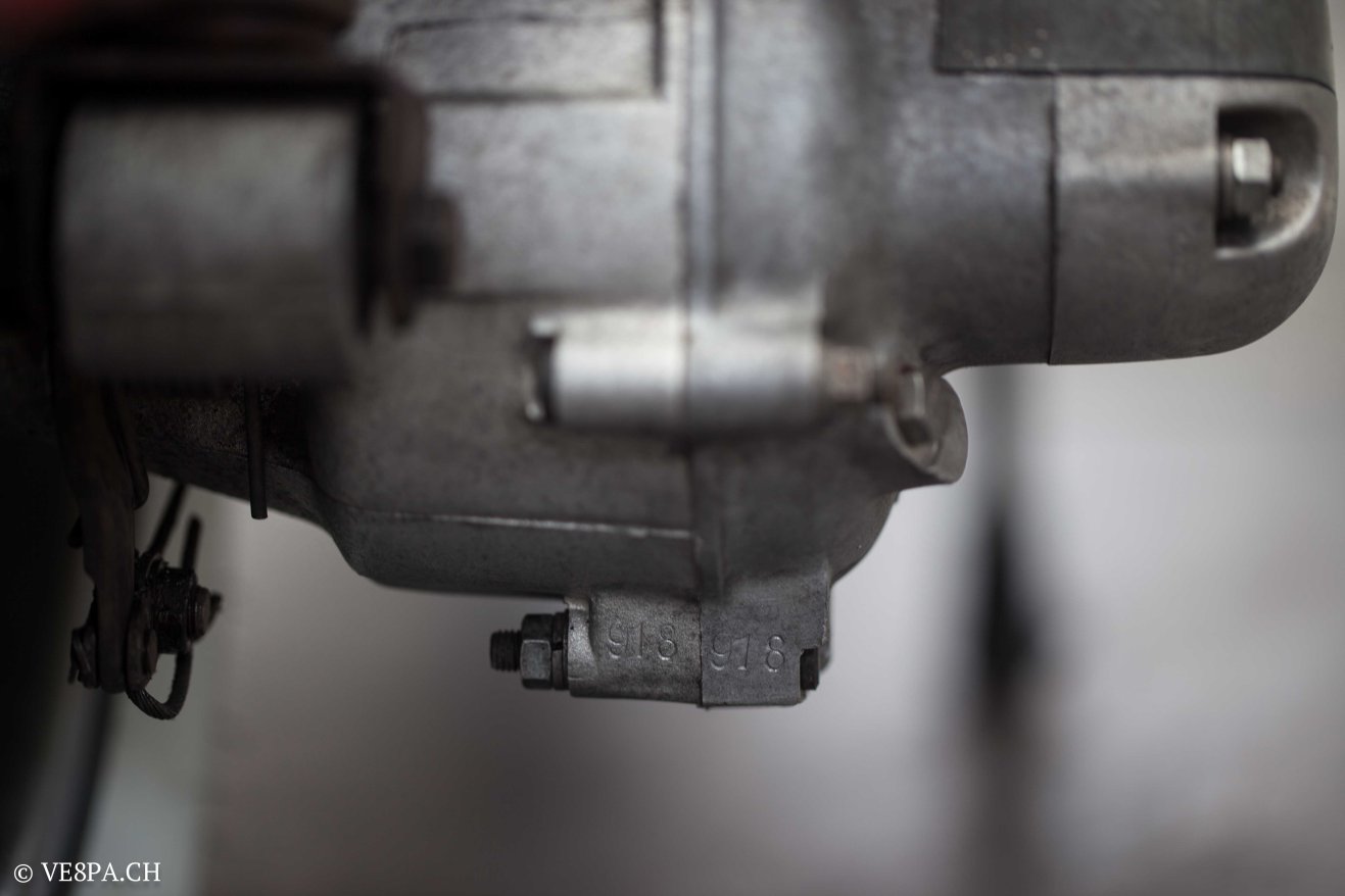 Vespa GTR (Gran Turismo) 125, Rosso Corallo, Jg. 1972, im O-Lack, original Zustand - VE8PA.CH-74