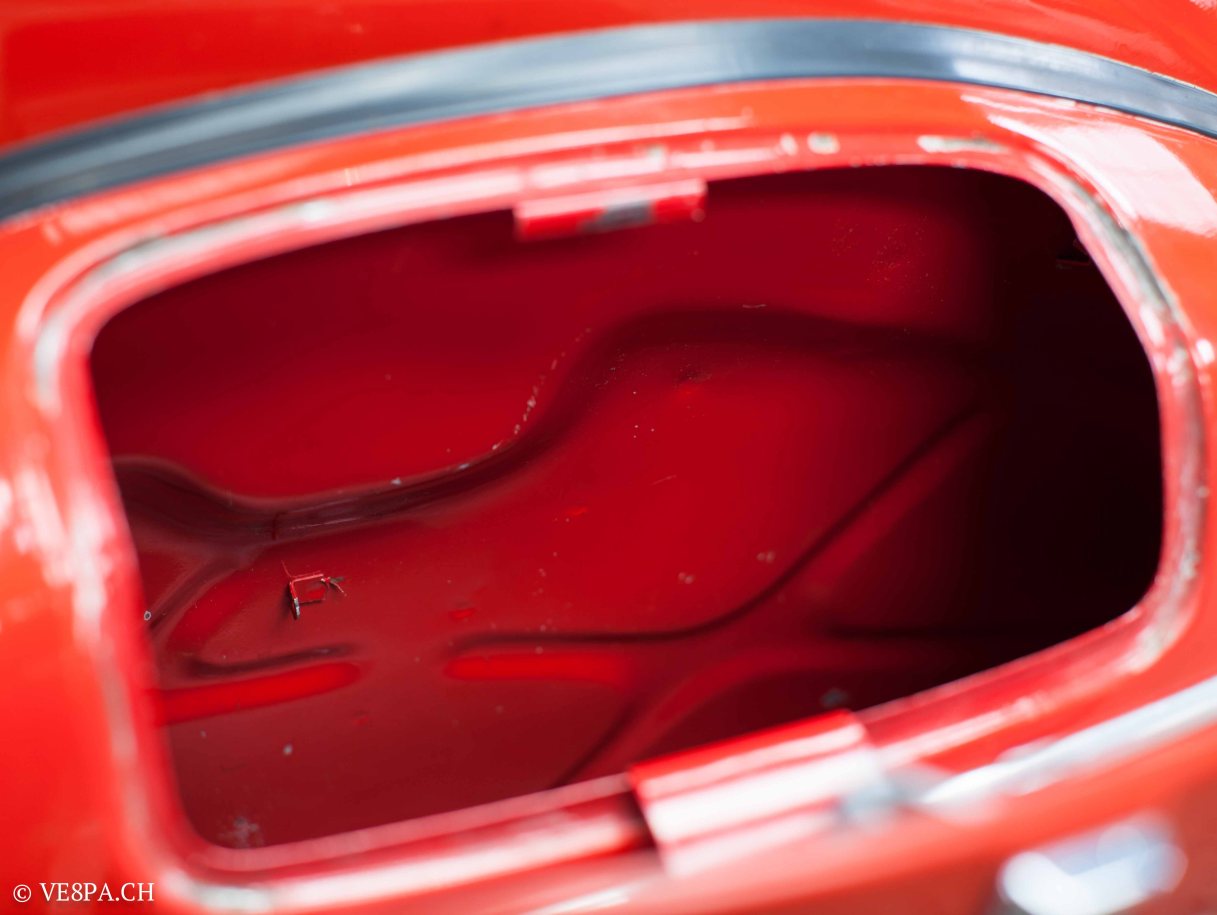 Vespa GTR (Gran Turismo) 125, Rosso Corallo, Jg. 1972, im O-Lack, original Zustand - VE8PA.CH-84