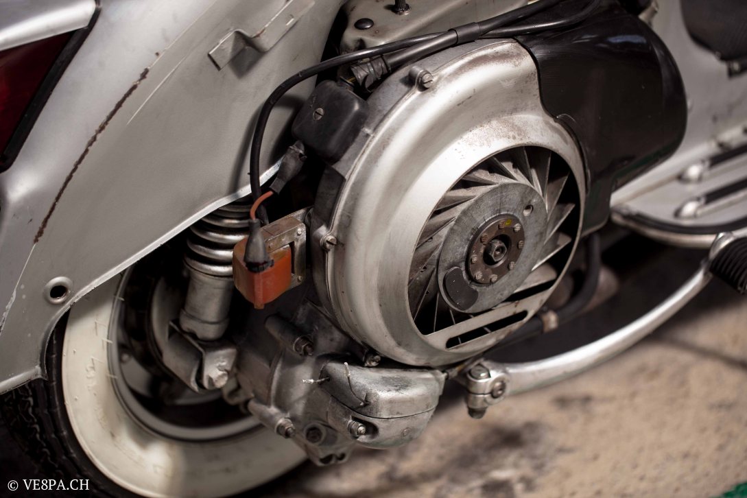 Vespa GTR, Gran Turismo, 1975, O-Lack, unrestauriert, wie Vespa Rally, Vespa TS, Vespa 180 SS, VE8PA.CH-38