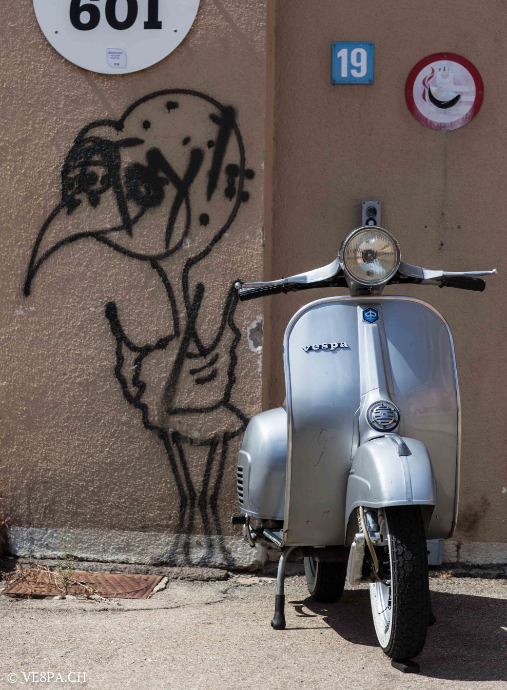 Vespa GTR, Gran Turismo, 1975, O-Lack, unrestauriert, wie Vespa Rally, Vespa TS, Vespa 180 SS, VE8PA.CH-6