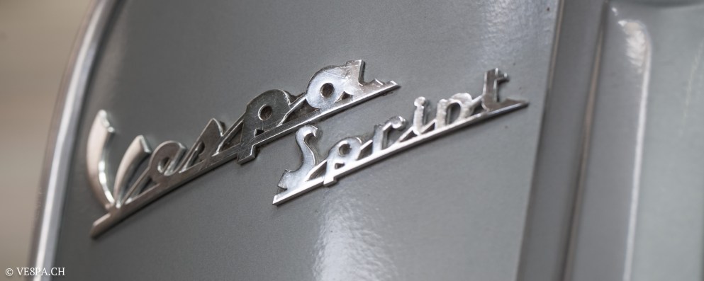 Vespa Sprint GT 125 1969, im O-Lack, original Zustand, wie Vespa SS 180 - VE8PA.CH-40