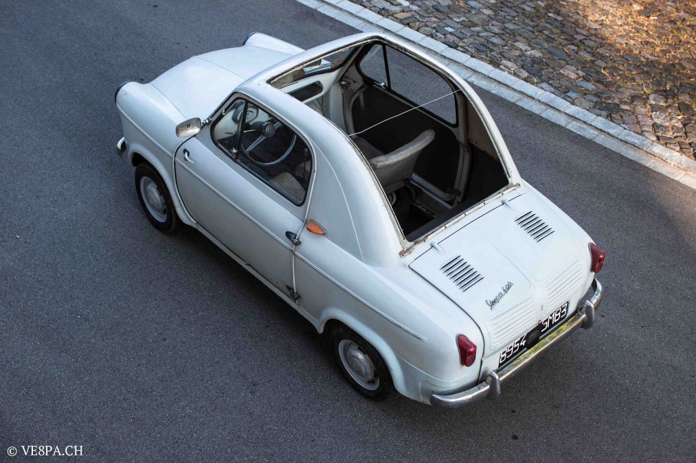 Vespa ACMA 400, 1958, O-Lack, Erstserie, www.VE8PA.CH-1-3