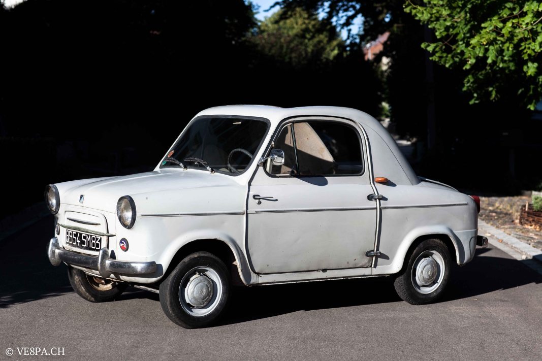 Vespa ACMA 400, 1958, O-Lack, Erstserie, www.VE8PA.CH-1-5