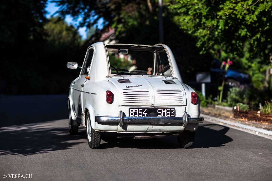 Vespa ACMA 400, 1958, O-Lack, Erstserie, www.VE8PA.CH-1-7