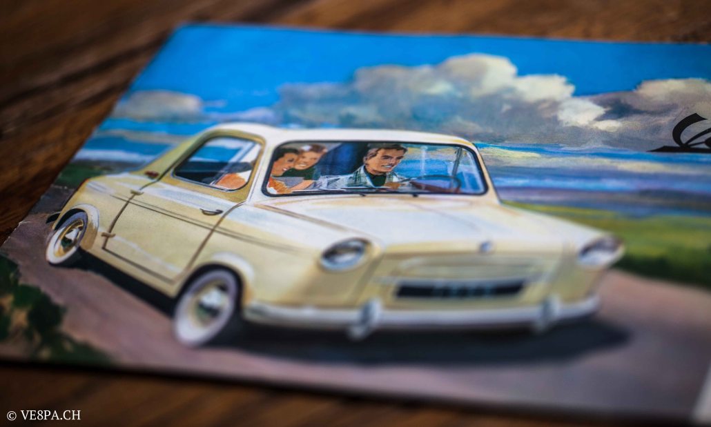 Vespa ACMA 400, 1958, O-Lack, Erstserie, www.VE8PA.CH-112