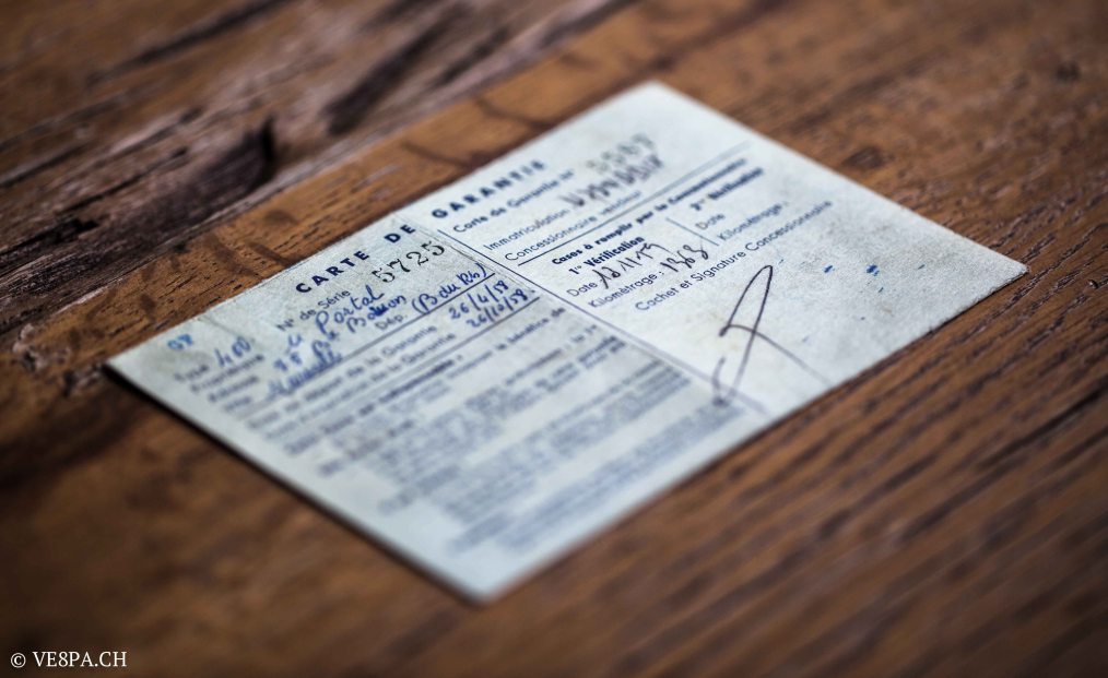 Vespa ACMA 400, 1958, O-Lack, Erstserie, www.VE8PA.CH-119