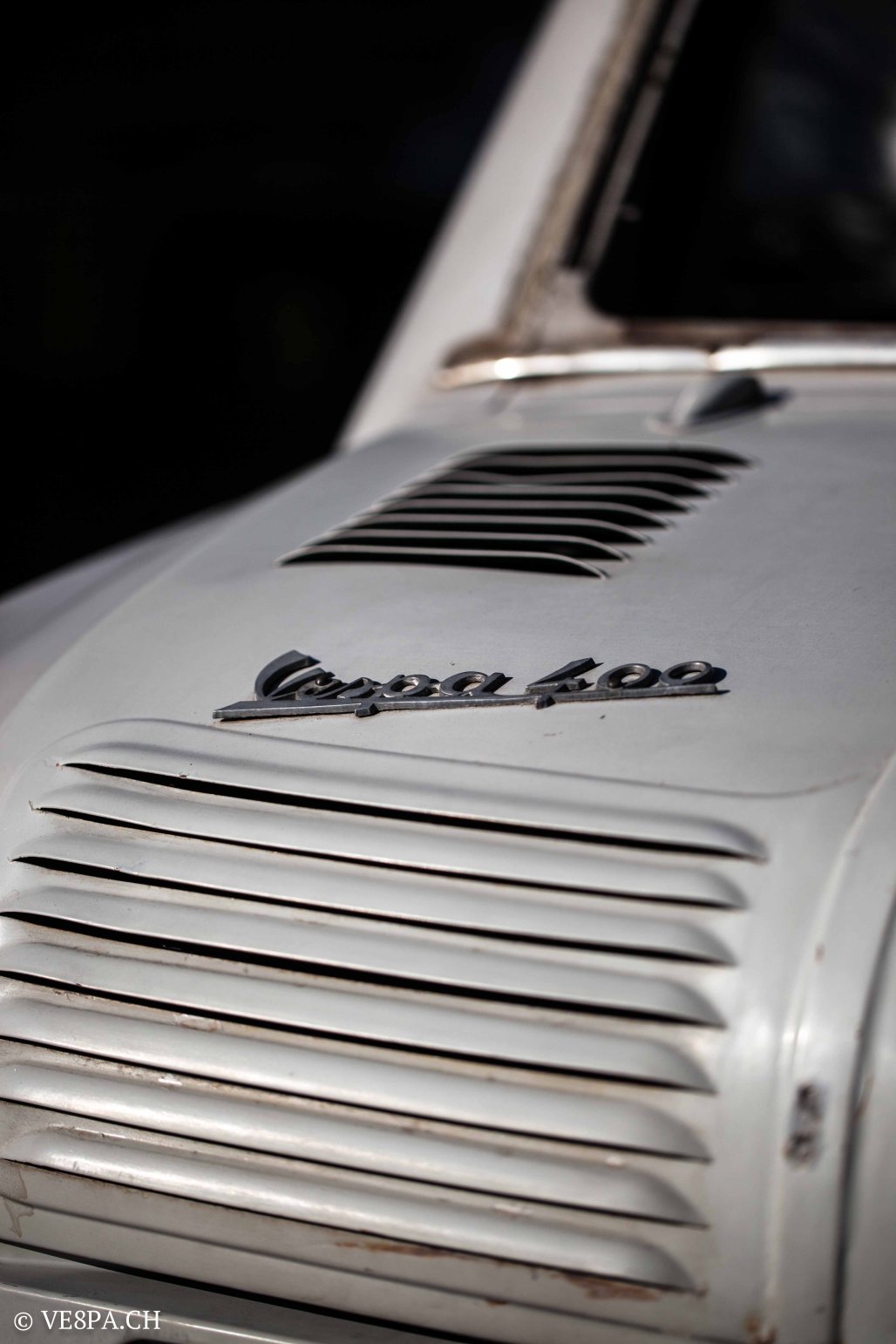 Vespa ACMA 400, 1958, O-Lack, Erstserie, www.VE8PA.CH-13