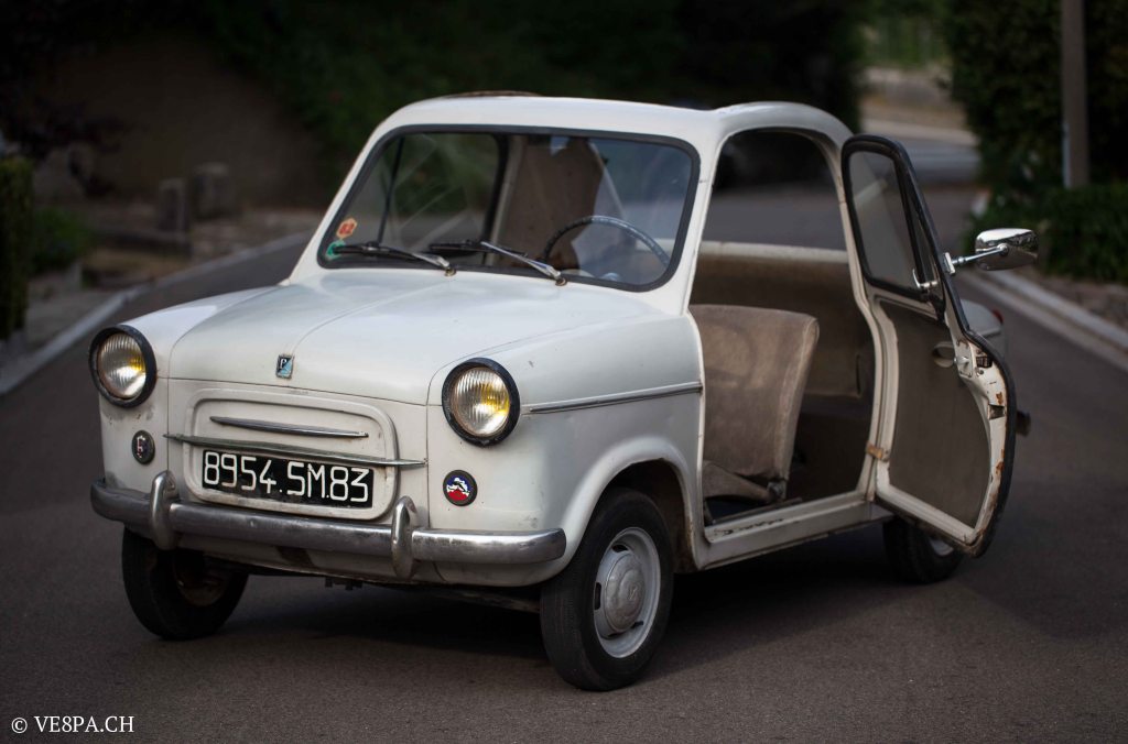 Vespa ACMA 400, 1958, O-Lack, Erstserie, www.VE8PA.CH-24