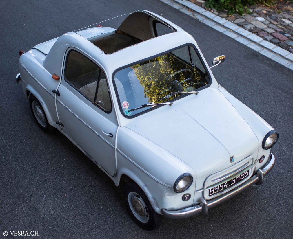 Vespa ACMA 400, 1958, O-Lack, Erstserie, www.VE8PA.CH-24