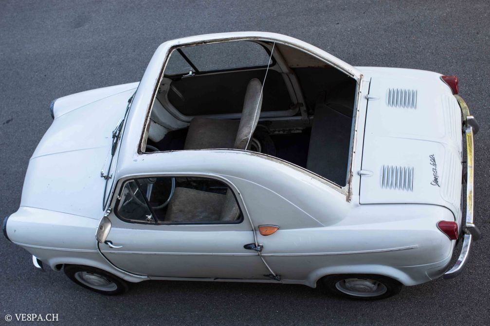 Vespa ACMA 400, 1958, O-Lack, Erstserie, www.VE8PA.CH-26