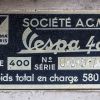Vespa ACMA 400, 1958, O-Lack, Erstserie,&nbsp;www.VE8PA.CH-33