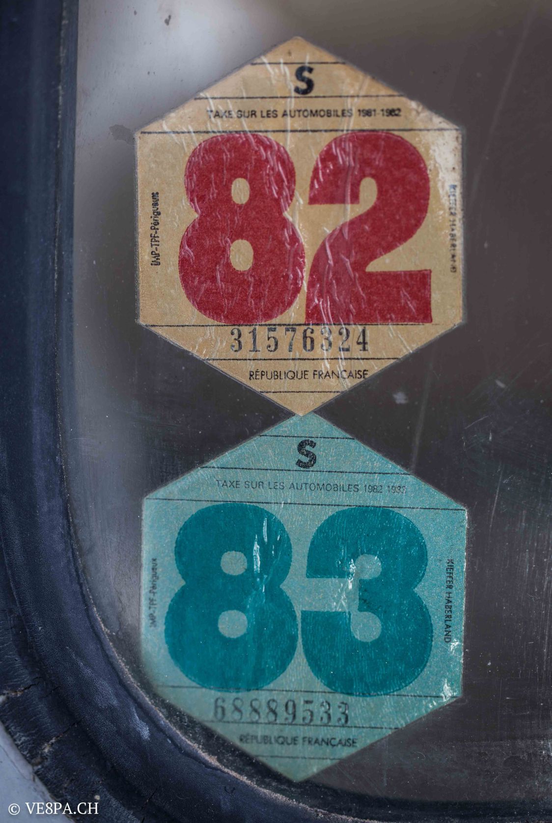 Vespa ACMA 400, 1958, O-Lack, Erstserie, www.VE8PA.CH-34