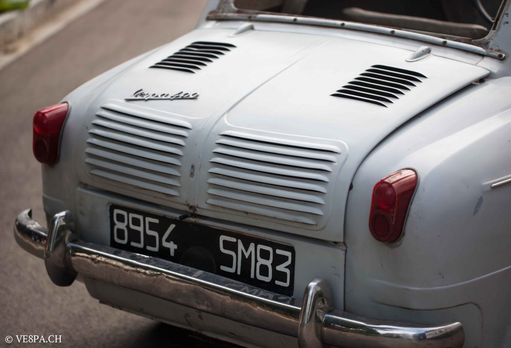 Vespa ACMA 400, 1958, O-Lack, Erstserie, www.VE8PA.CH-35