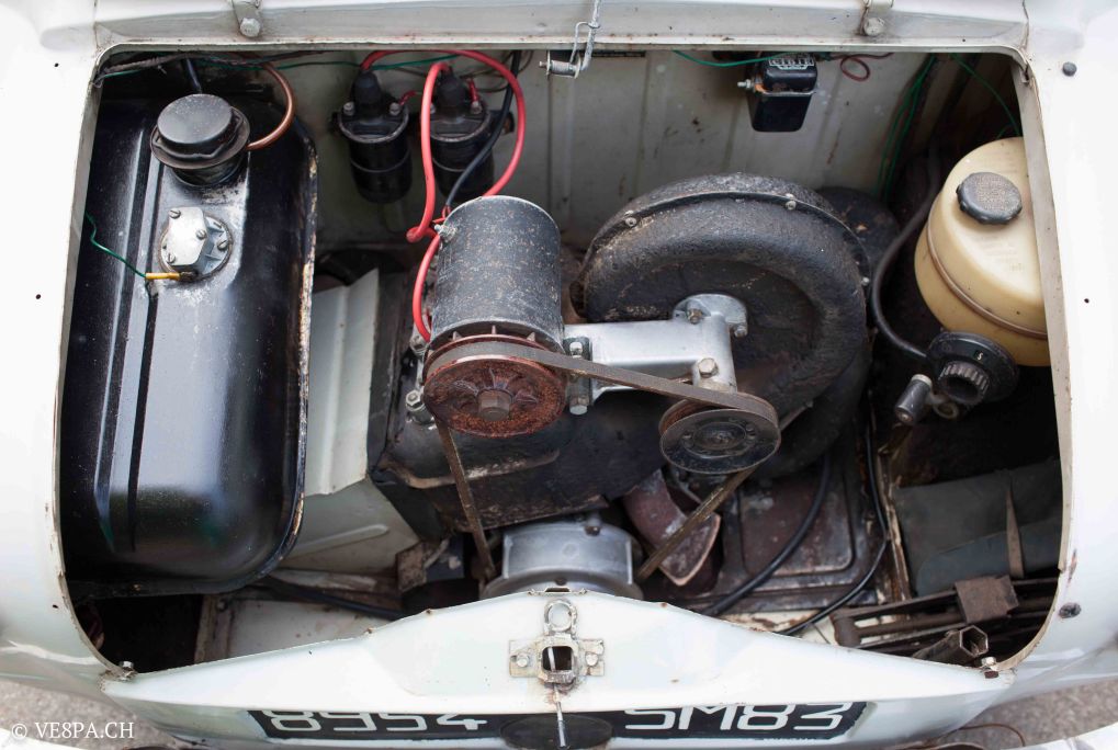 Vespa ACMA 400, 1958, O-Lack, Erstserie, www.VE8PA.CH-39