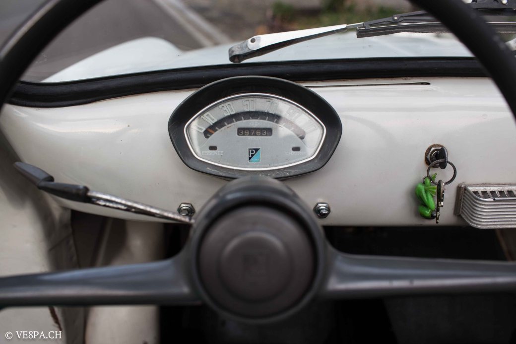 Vespa ACMA 400, 1958, O-Lack, Erstserie, www.VE8PA.CH-58