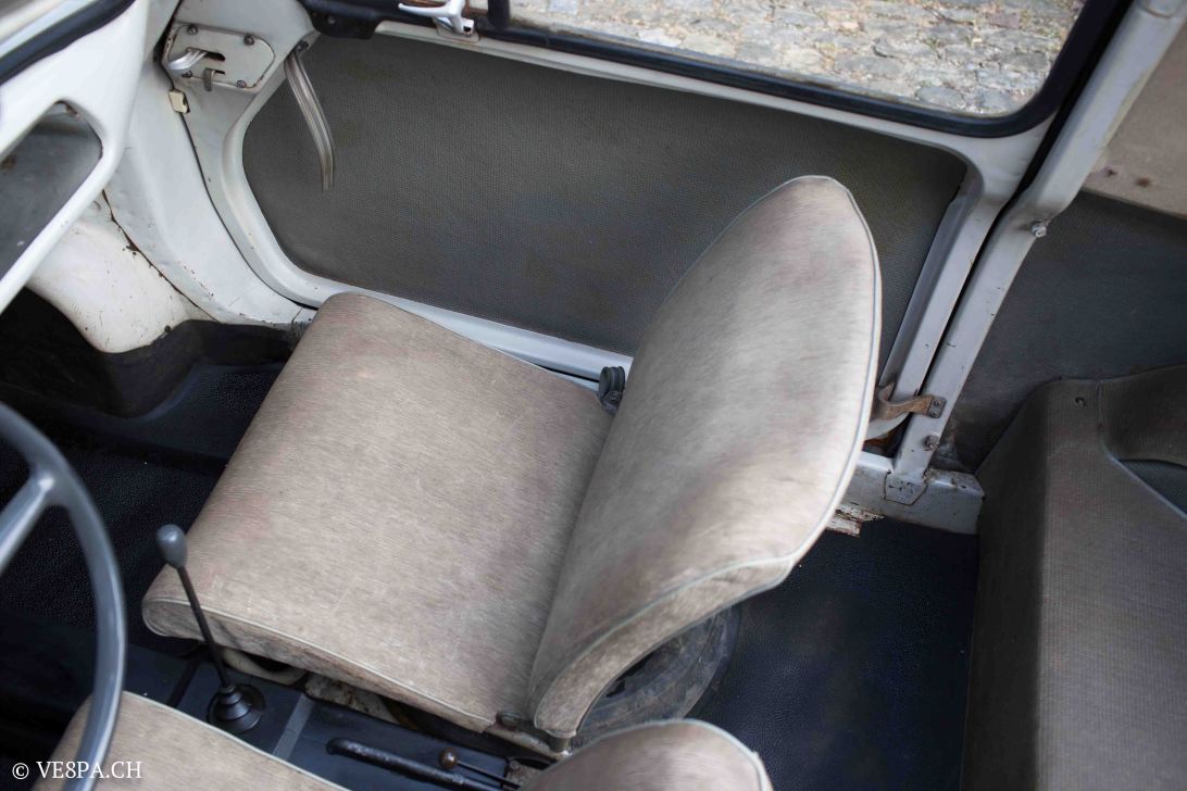 Vespa ACMA 400, 1958, O-Lack, Erstserie, www.VE8PA.CH-60