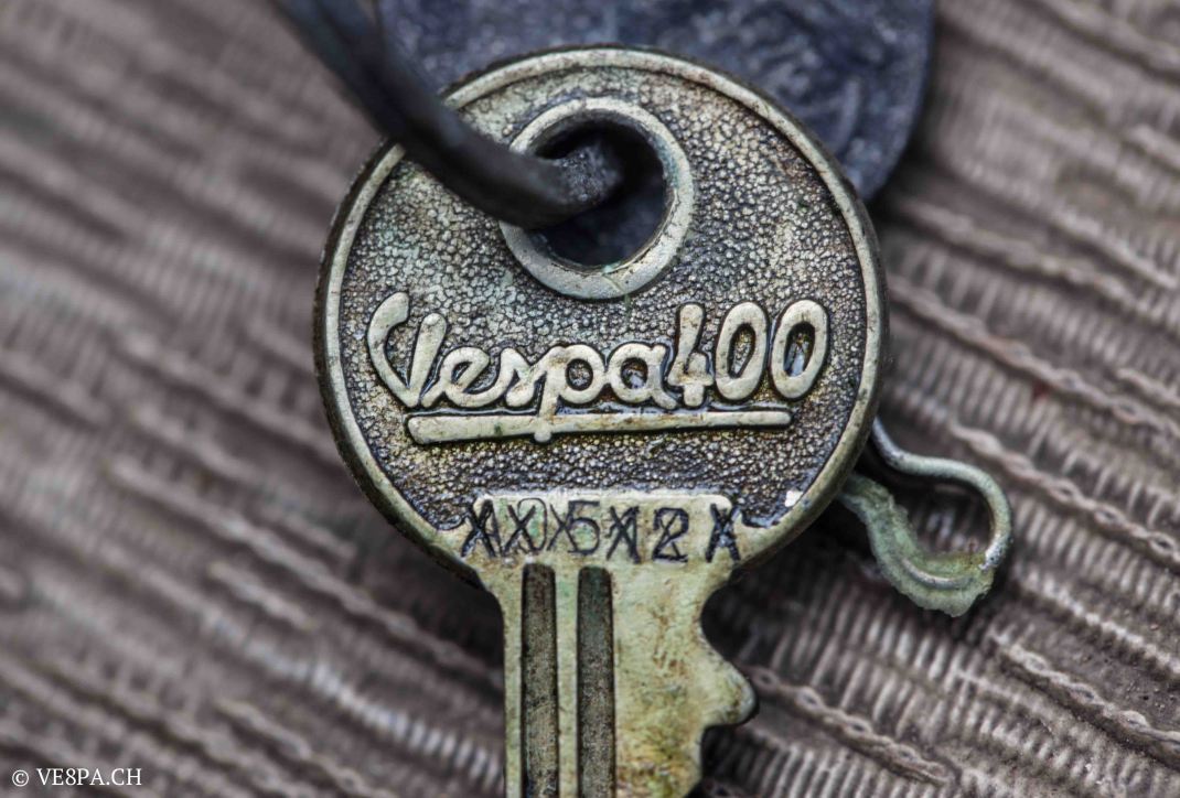 Vespa ACMA 400, 1958, O-Lack, Erstserie, www.VE8PA.CH-65