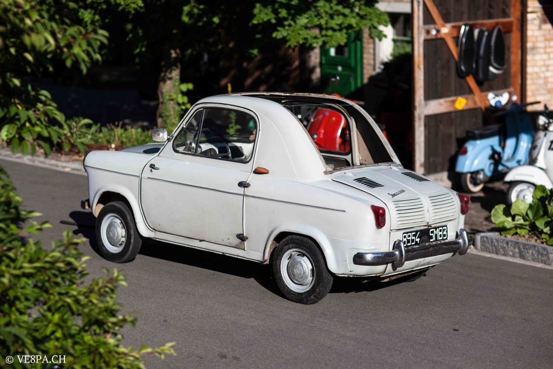 Vespa ACMA 400, 1958, O-Lack, Erstserie, www.VE8PA.CH-7