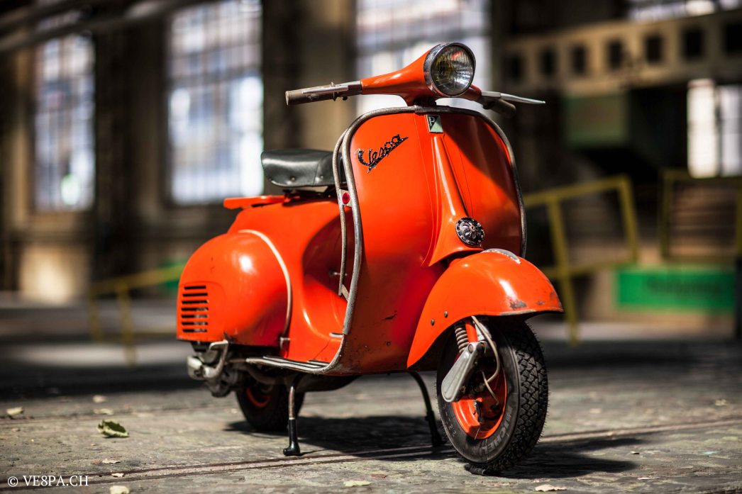 Vespa ACMA Typ N, 1960, 9535 KM, O-Lack, www.VE8PA.CH-4