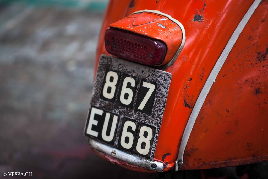 Vespa ACMA Typ N, 1960, 9535 KM, O-Lack, www.VE8PA.CH-41