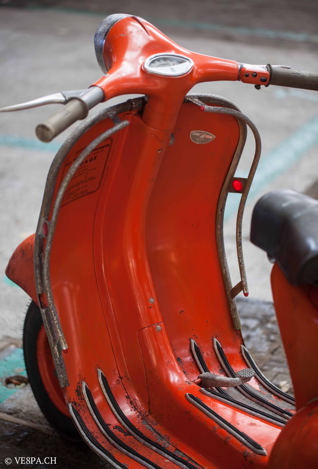 Vespa ACMA Typ N, 1960, 9535 KM, O-Lack, www.VE8PA.CH-47