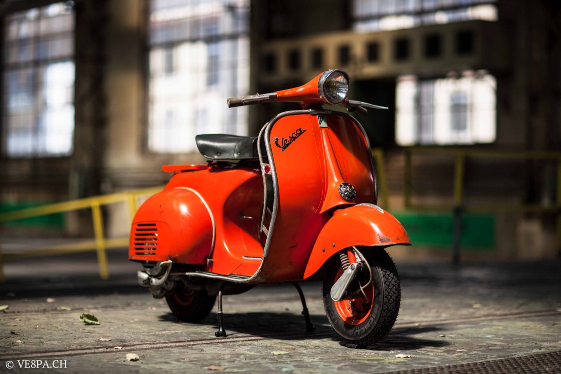 Vespa ACMA Typ N, 1960, 9535 KM, O-Lack, www.VE8PA.CH-5