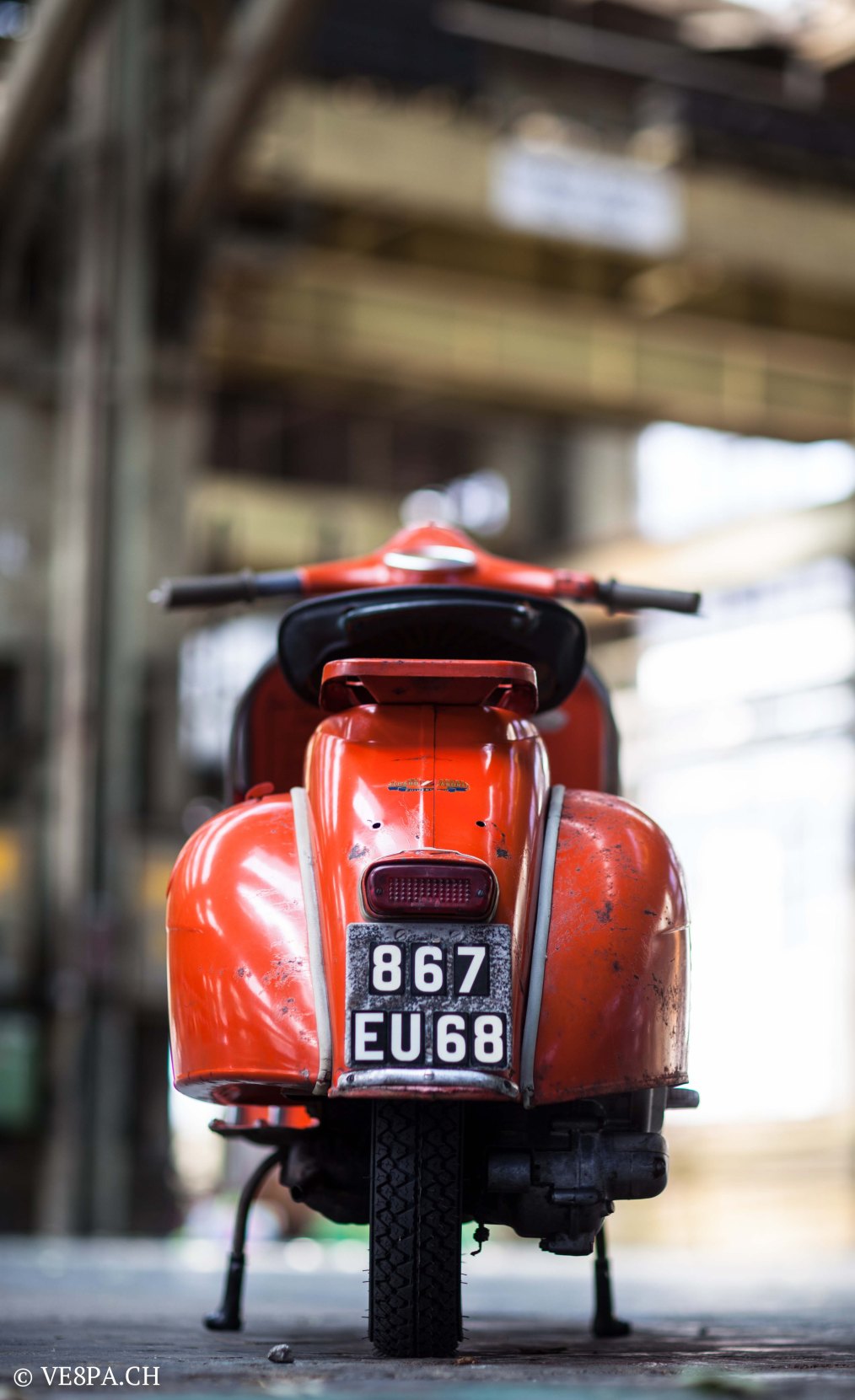 Vespa ACMA Typ N, 1960, 9535 KM, O-Lack, www.VE8PA.CH-63