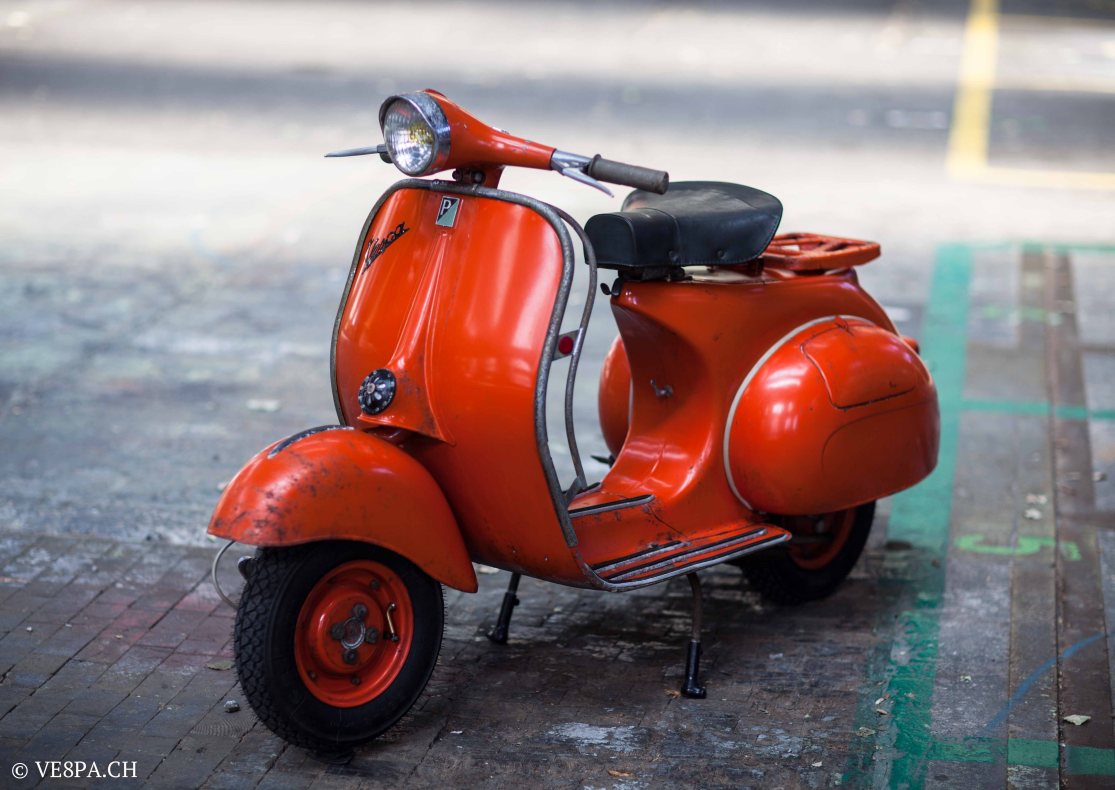 Vespa ACMA Typ N, 1960, 9535 KM, O-Lack, www.VE8PA.CH-68