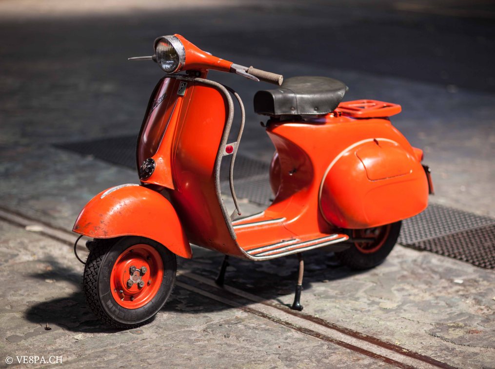Vespa ACMA Typ N, 1960, 9535 KM, O-Lack, www.VE8PA.CH-7