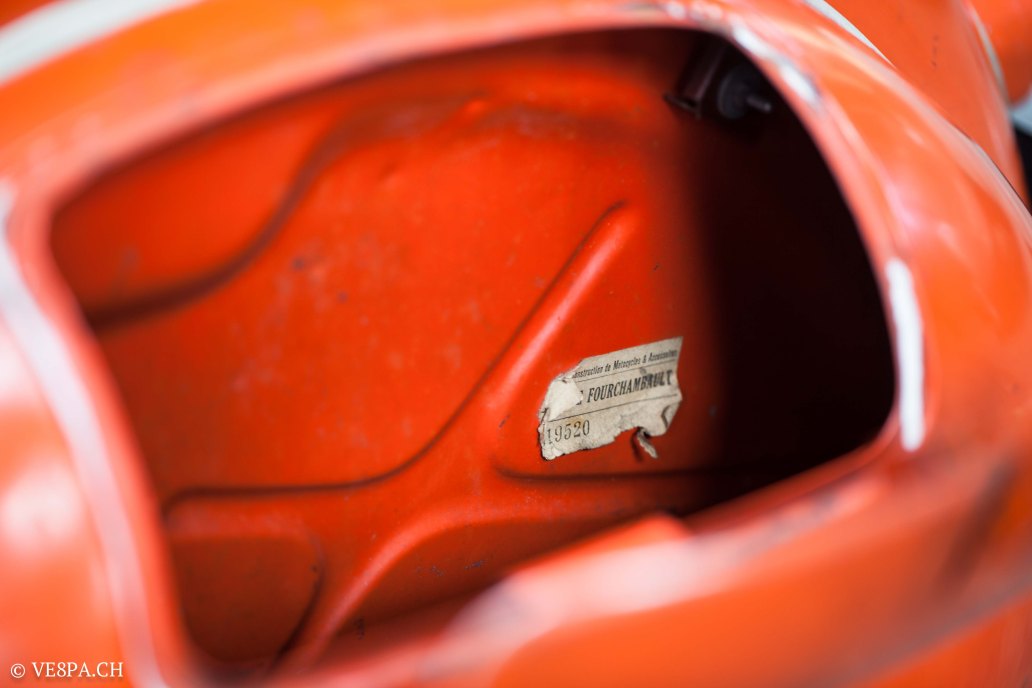 Vespa ACMA Typ N, 1960, 9535 KM, O-Lack, www.VE8PA.CH-72