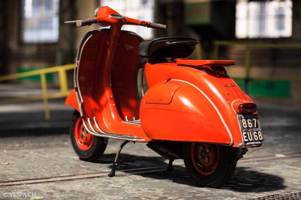 Vespa ACMA Typ N, 1960, 9535 KM, O-Lack, www.VE8PA.CH-8