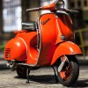 X Vespa ACMA Typ N, 1960, 9535 KM, O-Lack,&nbsp;www.VE8PA.CH-4