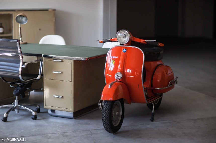 Vespa GTR 125, wie Vespa TS, Vespa Rally 180 200, Vespa SS 180, O-Lack, Conservata, Original - VE8PA.CH-11