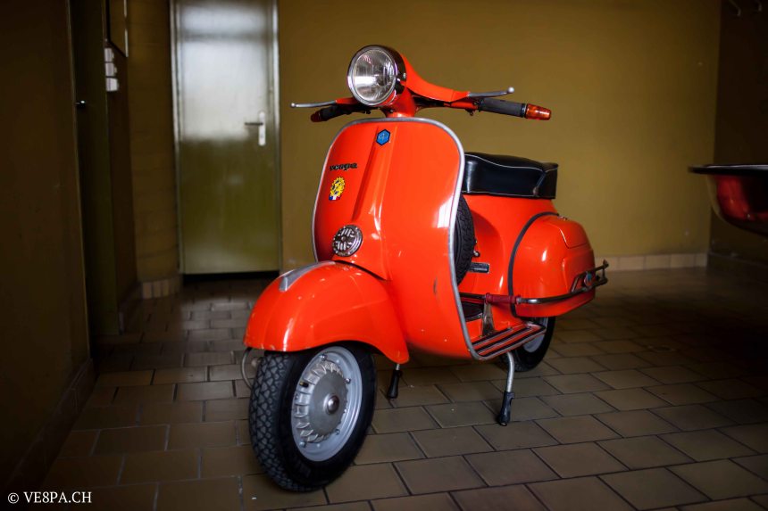 Vespa GTR 125, wie Vespa TS, Vespa Rally 180 200, Vespa SS 180, O-Lack, Conservata, Original - VE8PA.CH-15