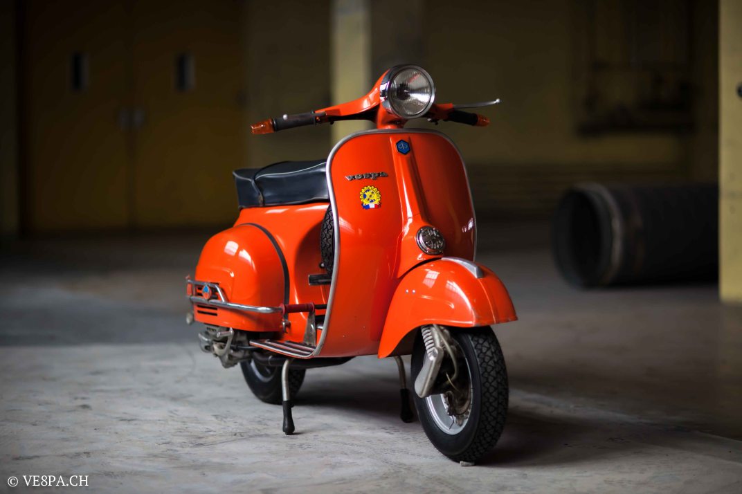 Vespa GTR 125, wie Vespa TS, Vespa Rally 180 200, Vespa SS 180, O-Lack, Conservata, Original - VE8PA.CH-19