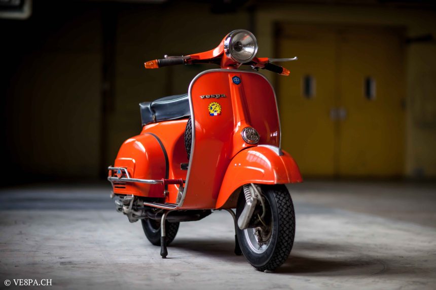 Vespa GTR 125, wie Vespa TS, Vespa Rally 180 200, Vespa SS 180, O-Lack, Conservata, Original - VE8PA.CH-20