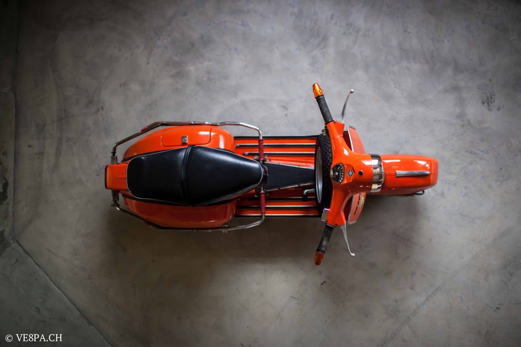 Vespa GTR 125, wie Vespa TS, Vespa Rally 180 200, Vespa SS 180, O-Lack, Conservata, Original - VE8PA.CH-23