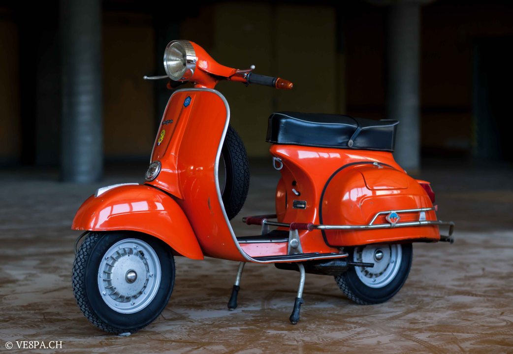 Vespa GTR 125, wie Vespa TS, Vespa Rally 180 200, Vespa SS 180, O-Lack, Conservata, Original - VE8PA.CH-27