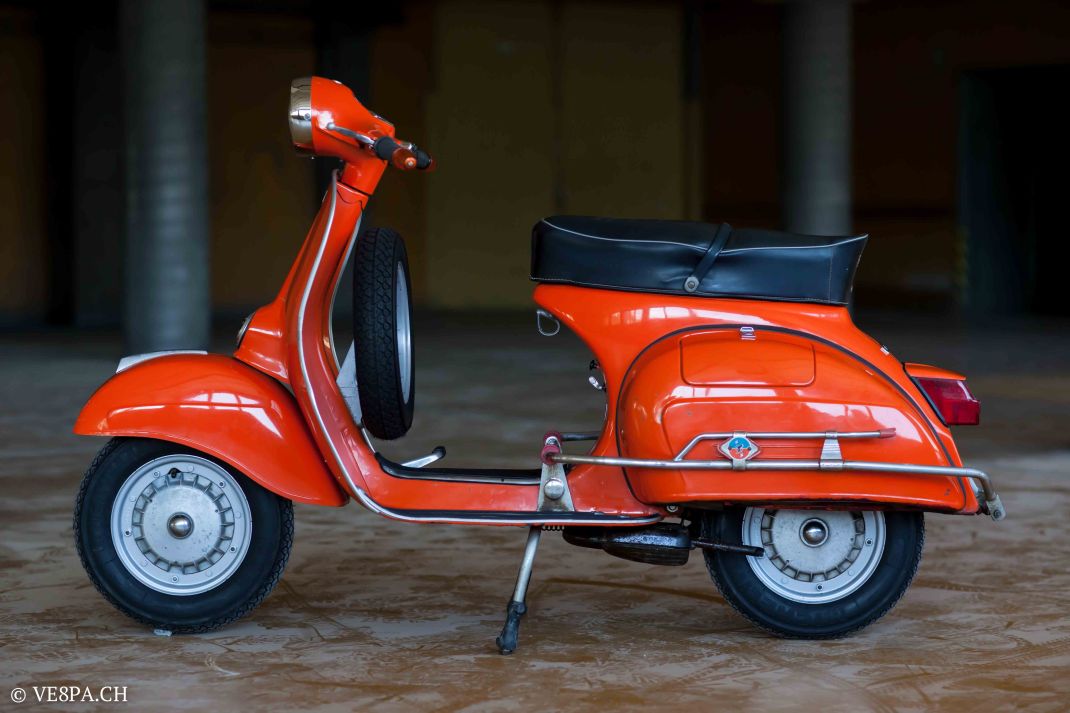 Vespa GTR 125, wie Vespa TS, Vespa Rally 180 200, Vespa SS 180, O-Lack, Conservata, Original - VE8PA.CH-28