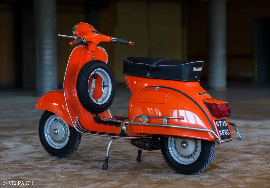 Vespa GTR 125, wie Vespa TS, Vespa Rally 180 200, Vespa SS 180, O-Lack, Conservata, Original - VE8PA.CH-29